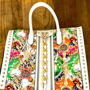 Aldo tiger purse w jeweled tiger